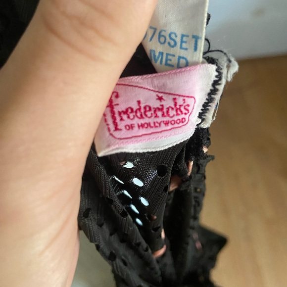 Frederick’s of Hollywood size medium mesh maxi slip dress - Picture 5 of 8